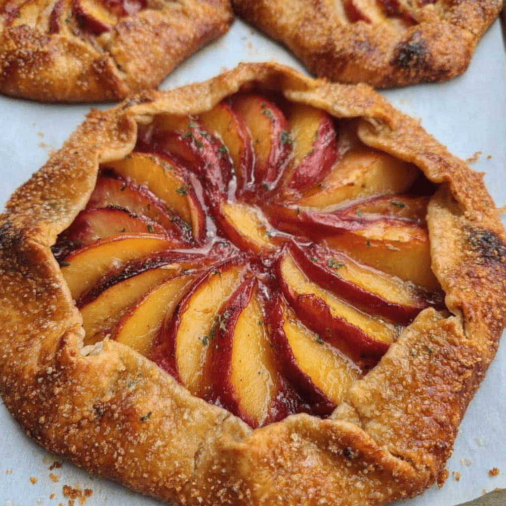 Grilled Peach Galettes: Easy Rustic Summer Dessert